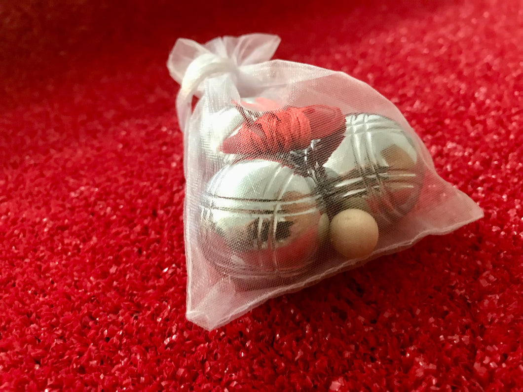 Set of 6 MINI Boules - MINI Petanque Party ®