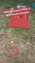 Load and play video in Gallery viewer, Coffret 6 MINI Boules Souples - MINI Petanque Party ®
