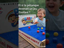 Charger et lire la vidéo dans la visionneuse de la Galerie, Kit Pliable de "Baby Petanque Party" ®  "Champion" (Indoor / Outdoor)
