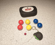 Charger l'image dans la galerie, Sacoche 6 MINI Boules en Bois - Baby Petanque Party ® (Ecoresponsable)
